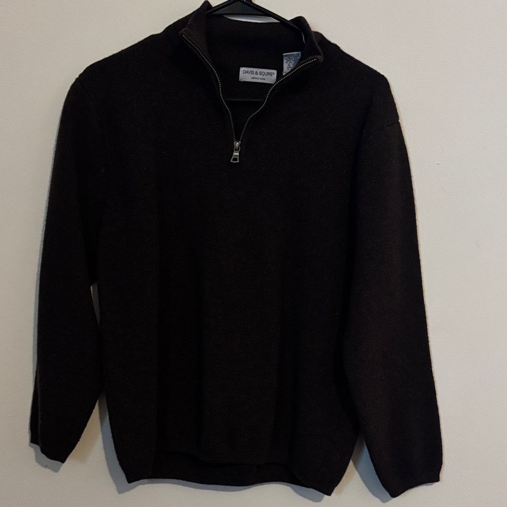 Davis & squire merino wool sweater
